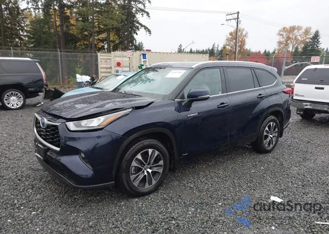 2020 Toyota Highlander Hybrid Xle from USA, damaged, VIN 5TDHBRCH5LS502846
